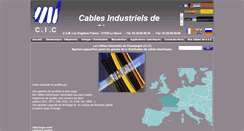 Desktop Screenshot of cic-cables.com